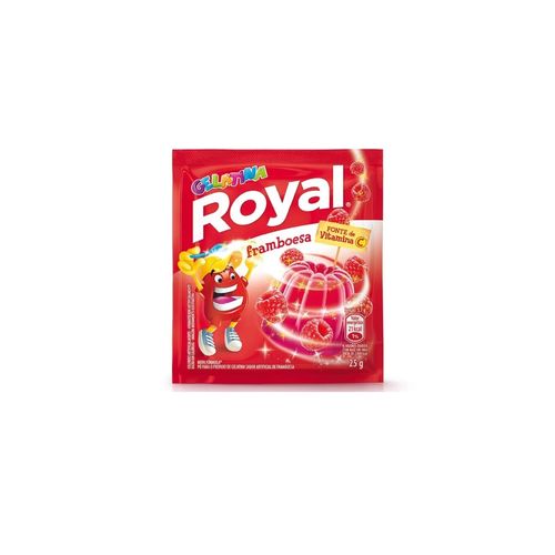 Gelatina Royal Framboesa 25G