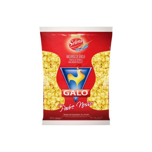 Macarrao Galo Semola Padre Nosso 500G