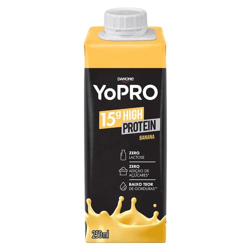Bebida Liquida Yopro Banana 250G