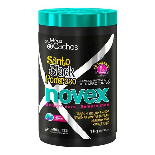 Creme De Tratamento Novex Santo Black Poderoso 1KG