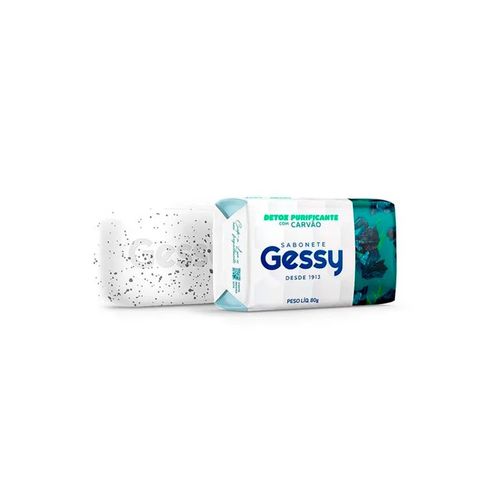 Sabonete Gessy Detox Purificante Carvao 80G