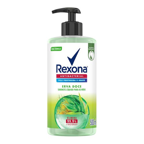 SABONETE LIQ.REXONA ANTIBAC.MAOS ERVA DOCE 500ML