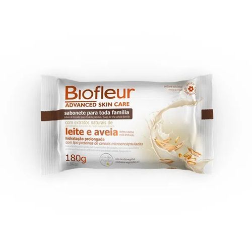Sabonete Biofleur Frutas Leite/Aveia 180G