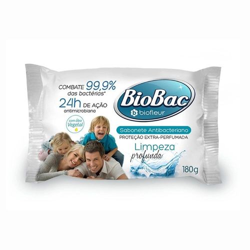 Sabonete Biofleur Biobac Limp.Profunda 180G