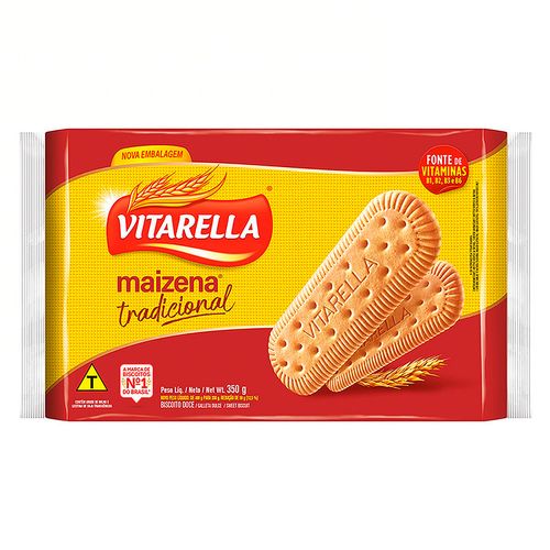 Biscoito Vitarella Maizena Tradicional 350G