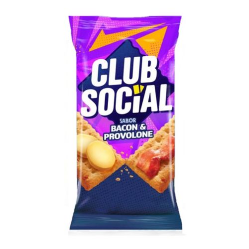 Biscoito Club Social Bacon & Provolone 141G