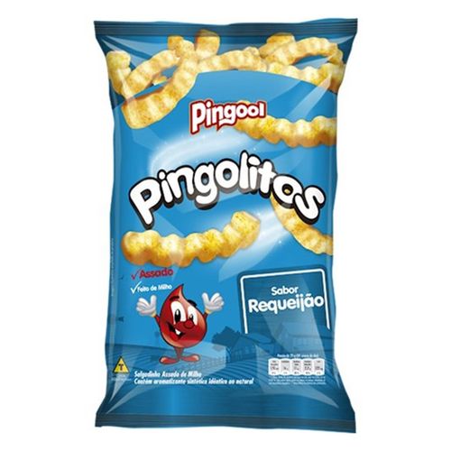 Salgadinho Pingool Pingolitos Requeijao 40G