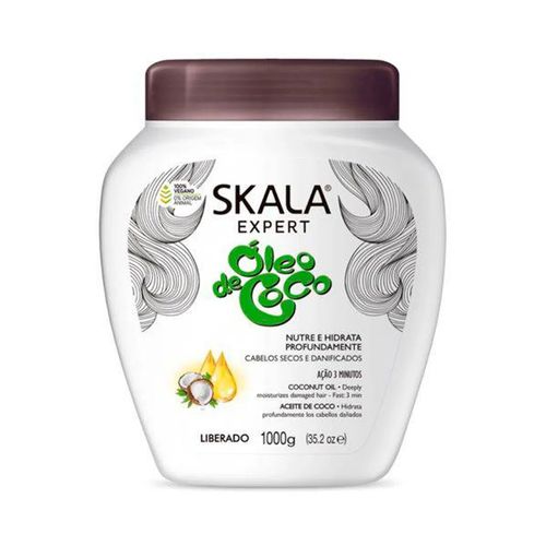 Creme De Tratamento Skala Oleo De Coco 1KG