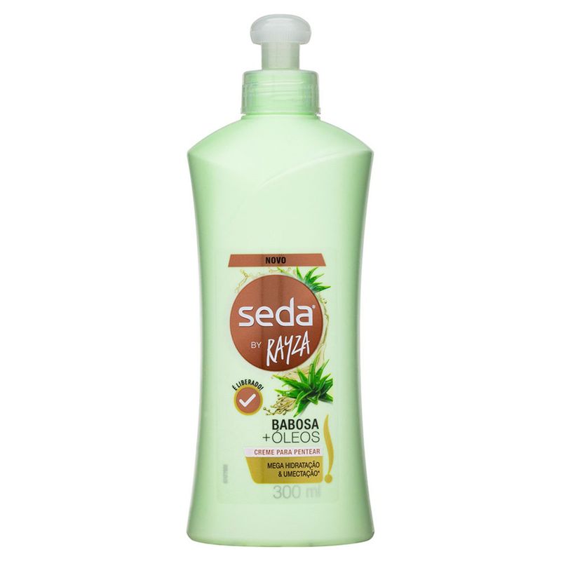 Creme-pentear-seda-babosa---oleos-300ML