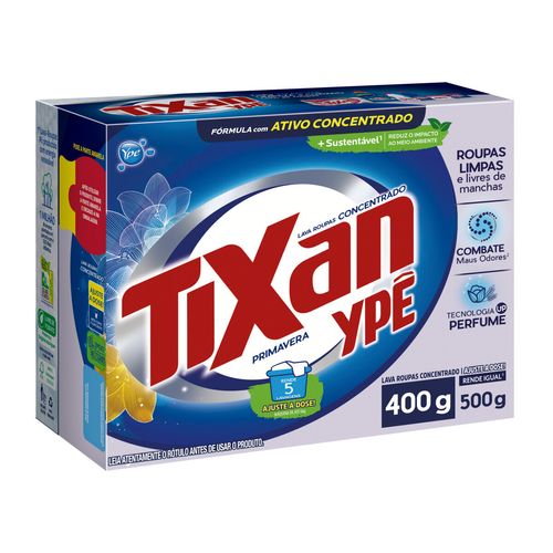 Detergente Em Pó Tixan Ype Maciez 400G