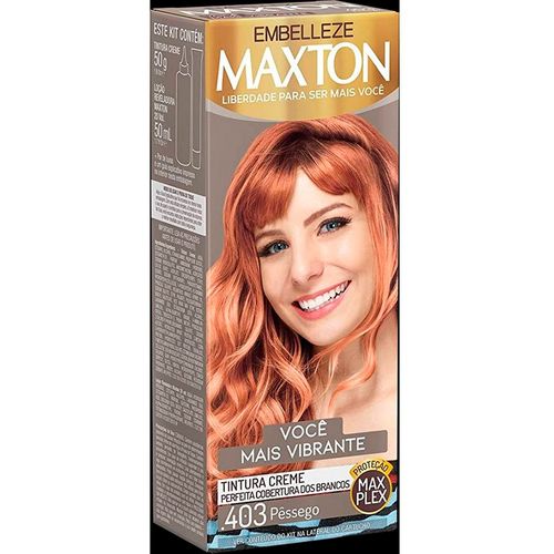 TINTURA MAXTON PESSEGO.403 158G 158G