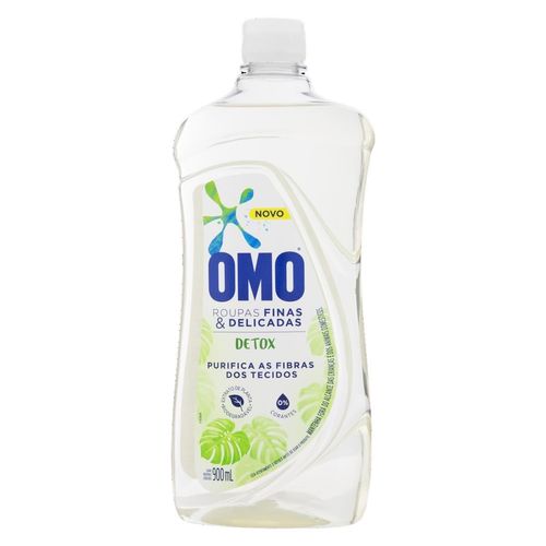 Lava Roupas Omo Liquido Roupas Delicadas 900ML
