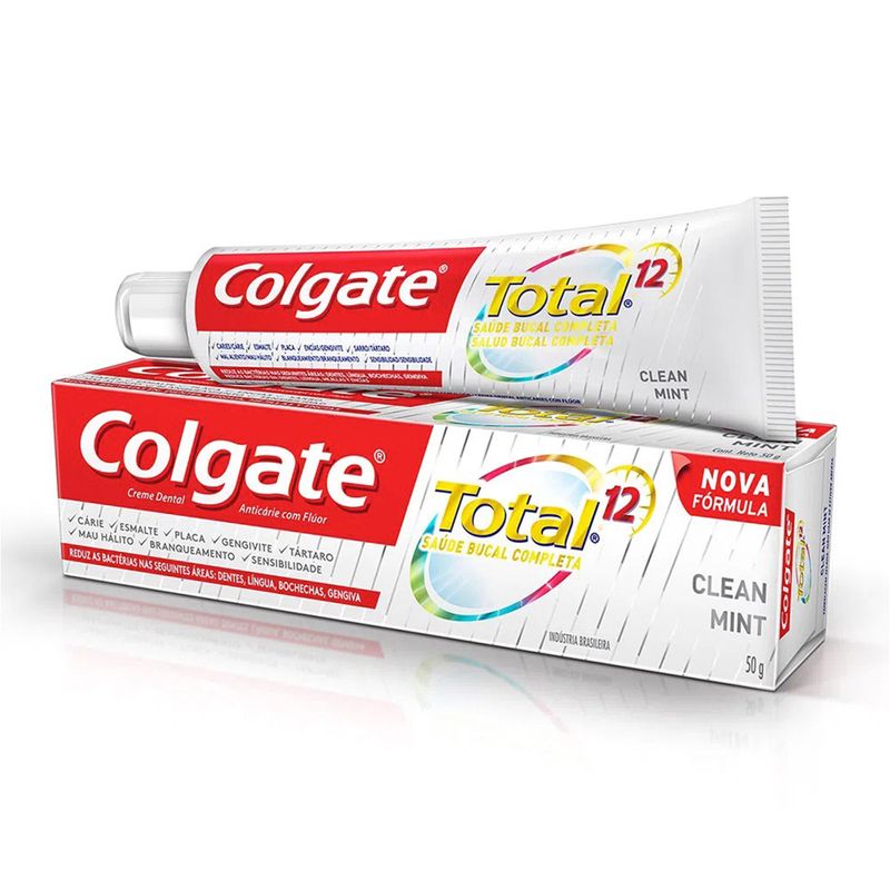 CREME-DENTAL-COLGATE-TOTAL-12-CLEAN-MINT-50G-50G