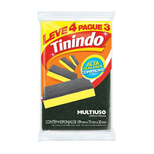 Esponja Tinindo Multiuso Promo L4P3