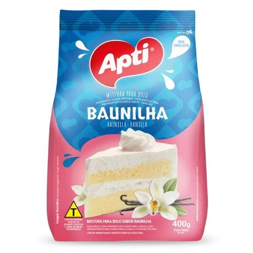 Mistura Para Bolo Apti Baunilha 400G