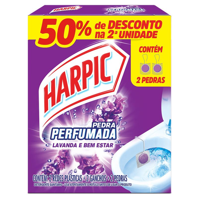 Harpic-aroma-plus-lavanda-50-desc-2-unid-50G