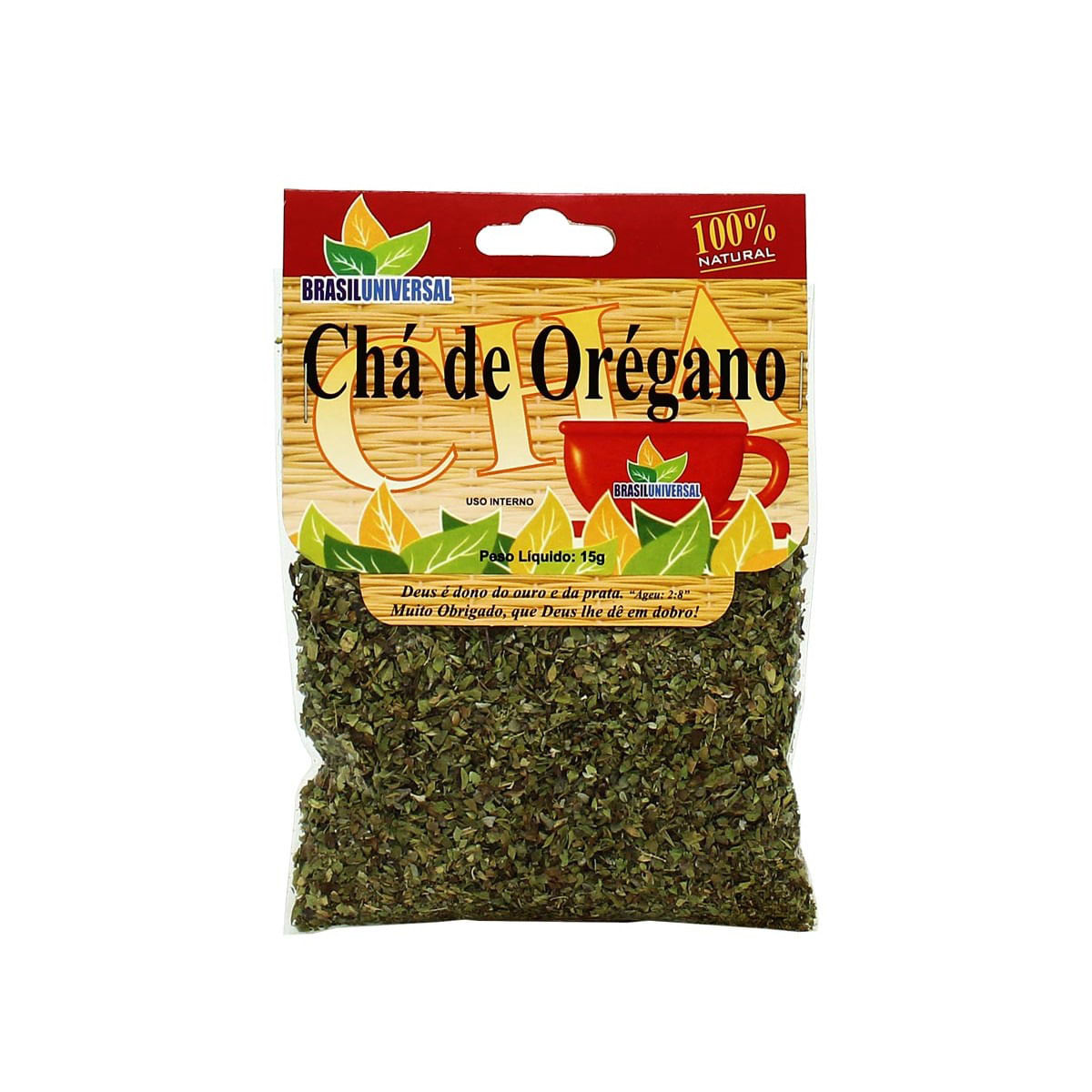 Cha Brasil Cha De Oregano 15G