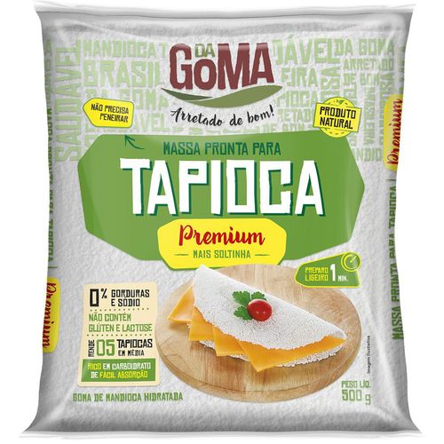 Massa Para Tapioca Da Goma Premium 500G