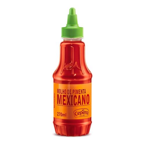 Molho Pimenta Cepera Mexicana Habanero 270ML