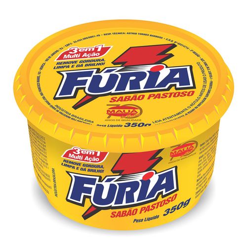 Sabao Pastoso Furia 350G