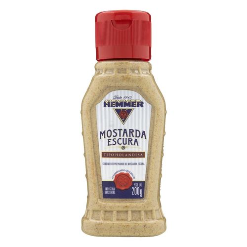 Mostarda Hemmer Escura 200G