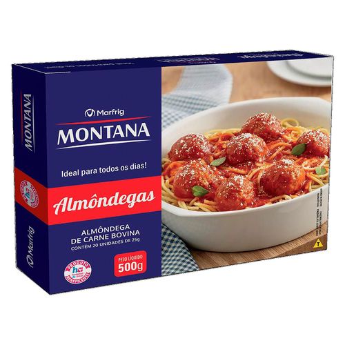 Almondegas De Carne Montana 500G