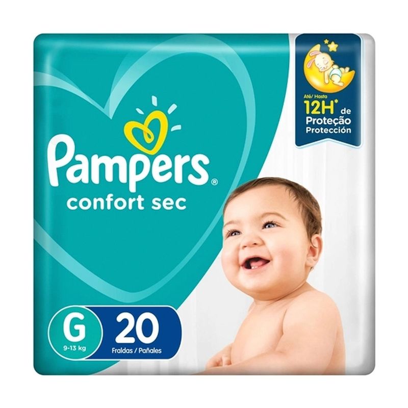 FRALDA-PAMPERS-CONFORT-SEC-G-C-20-C-20