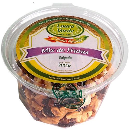 Mix De Frutas Louro Verde Salgado 200G