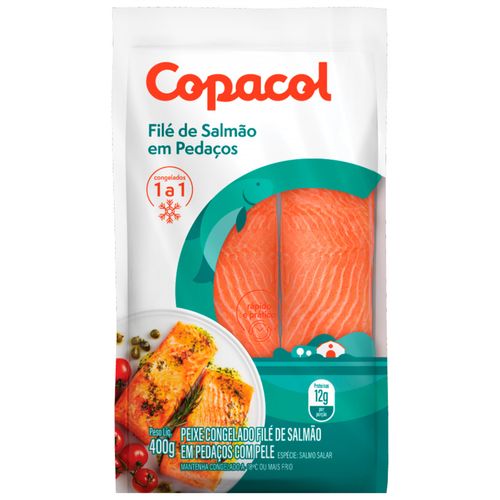 File De Salmao Copacol Pedacos 400G