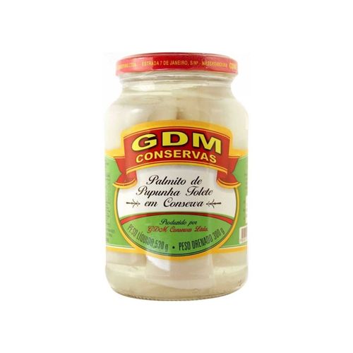 Palmito Pupunha Gdm Tolete 300G