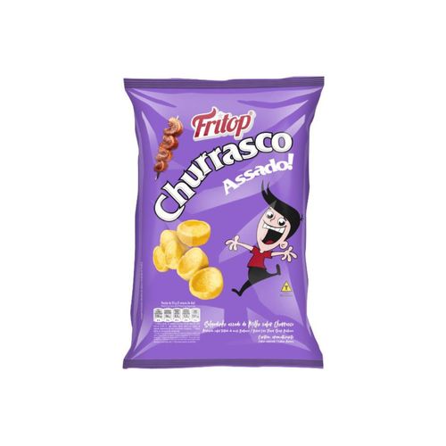 Salgadinho Fritop Chips Churrasco 20G