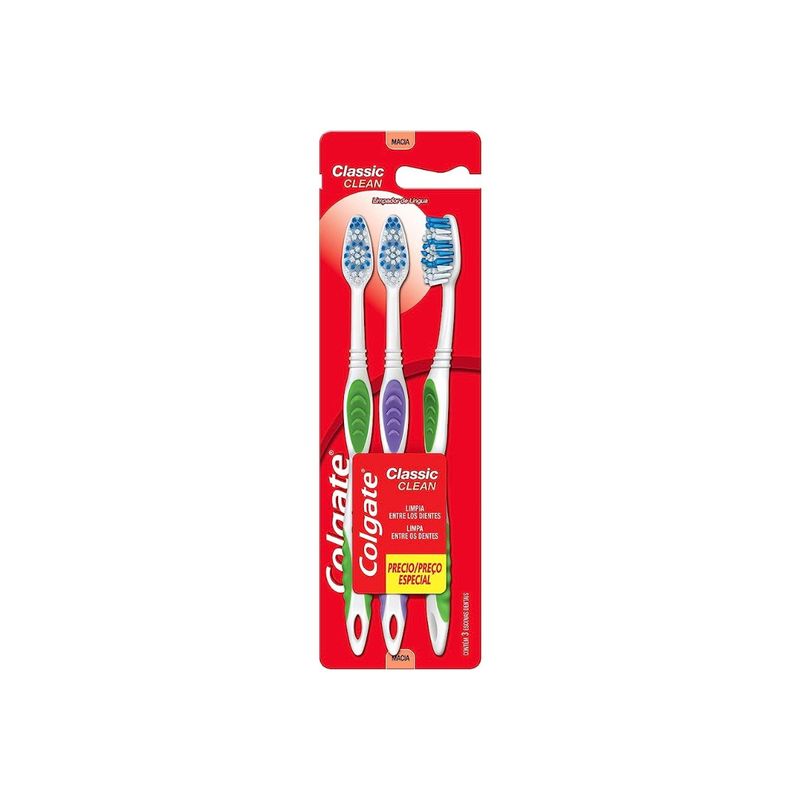 Escova-dental-colgate-classic-clean-l3p2-L3P2