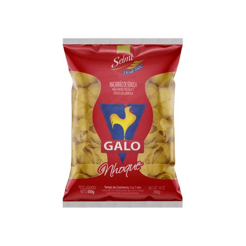 Macarrao Galo Semola Nhoque 500G