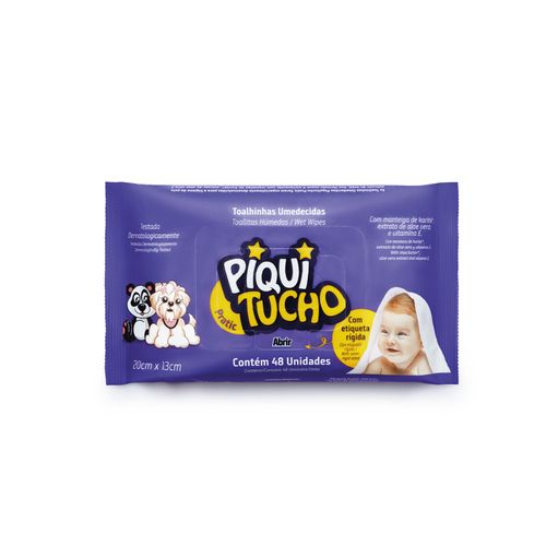 Toalha Umededecida Piquitucho Pratic C/48