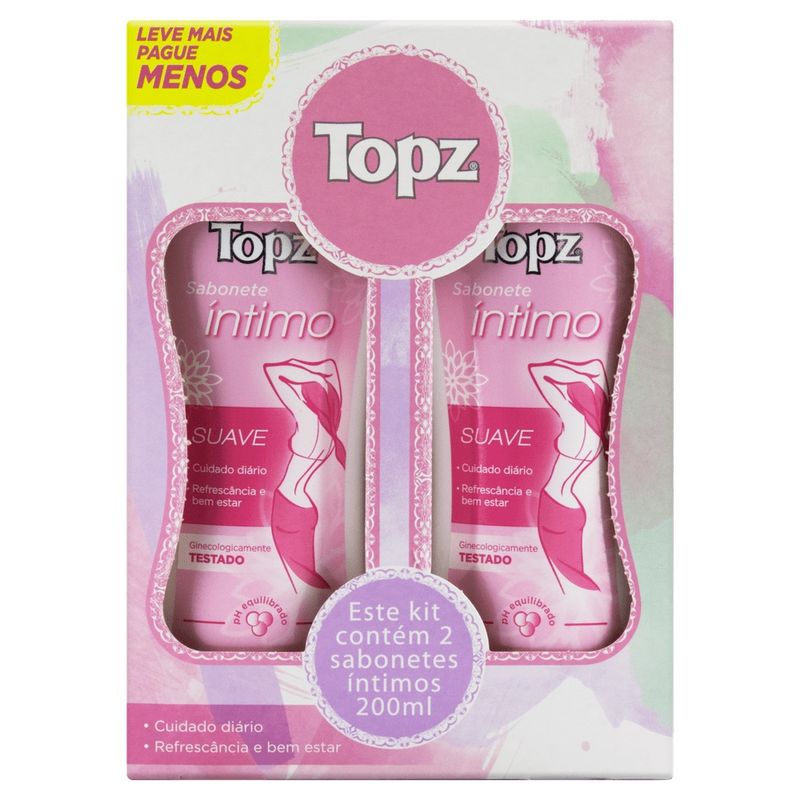 Kit-sabonete-liquido-topz-intimo-suave-2X200ML