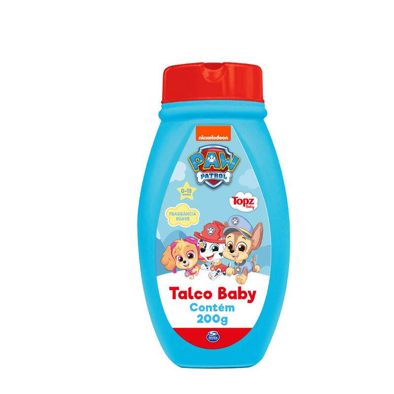 TALCO-TOPZ-PATRULHA-CANINA-BABY-200G