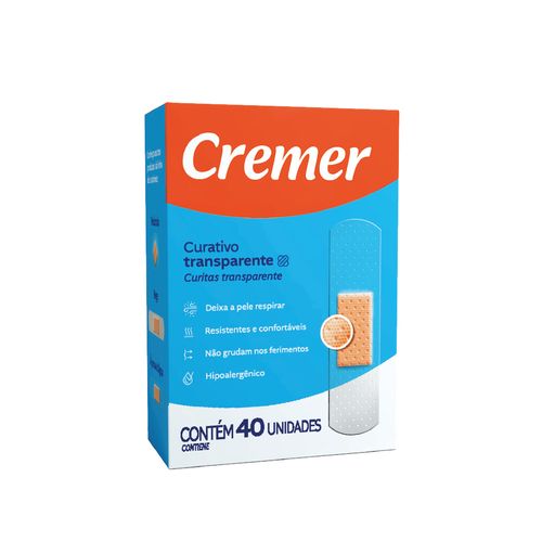 Curativo Cremer Transparente C/40