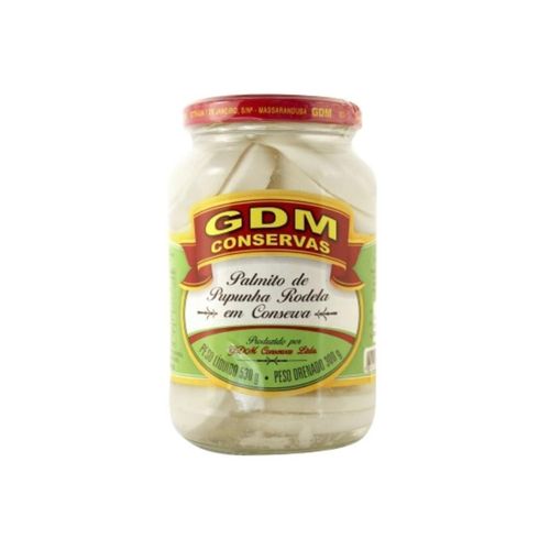 Palmito Pupunha Gdm Rodela 300G