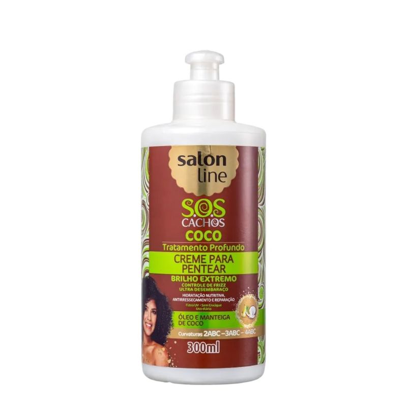 CREME-PENTEAR-SALON-LINE-SOS-COCO-300ML-300ML