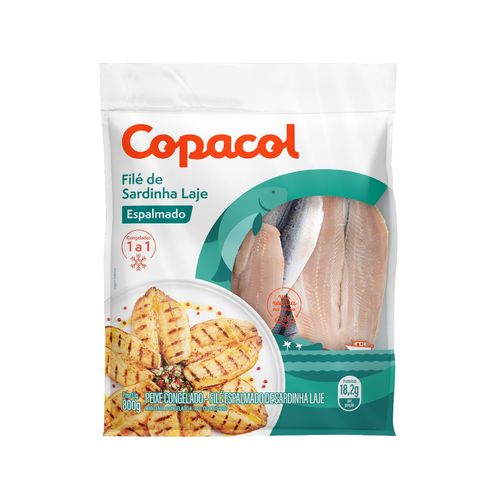 File De Sardinha Copacol Espalmada Iqf 800G