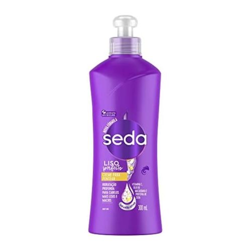 Creme Para Pentear Seda Liso Perfeito 300G