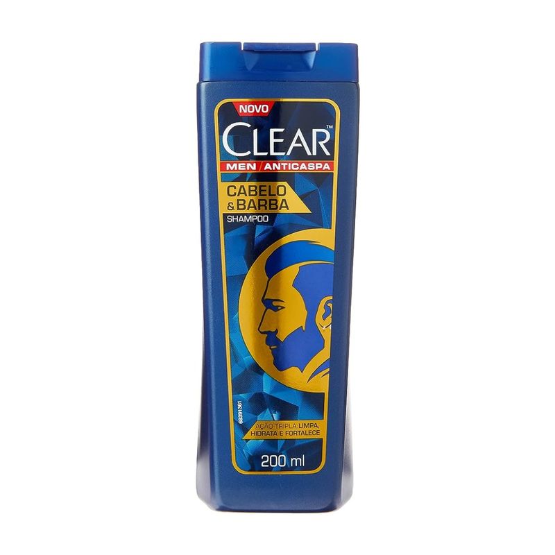 SHAMPOO-CLEAR-MEN-CABELO-BARBA-200ML-200ML