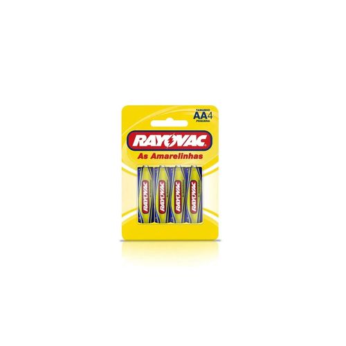Pilha Rayovac Cm Pequena Tubo C/4AA