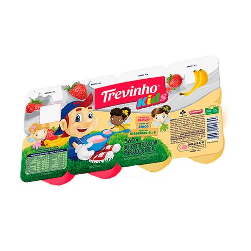 Petit Suisse Trevinho Morango/Banana 360G