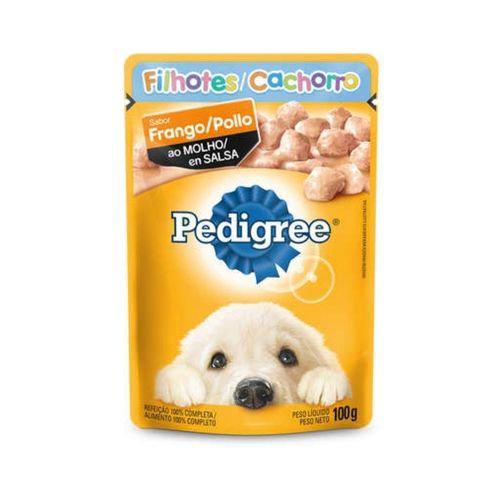 Racao Pedigree Sache Filhotes Frango 100G