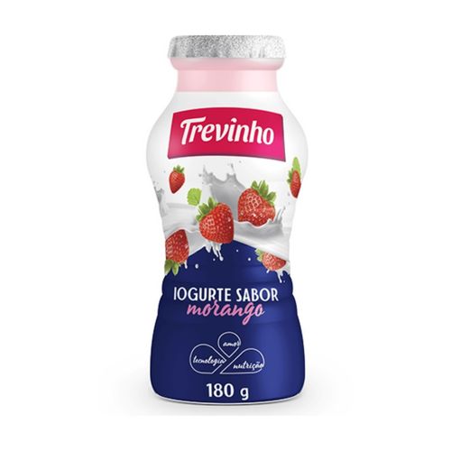 Iogurte Liquido Trevinho Morango 180G
