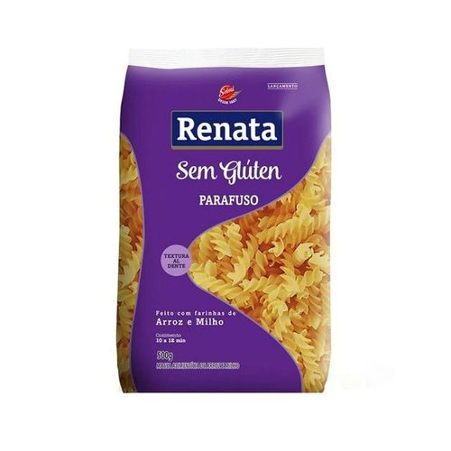 Macarrao Renata Parafuso Sem Gluten 500G