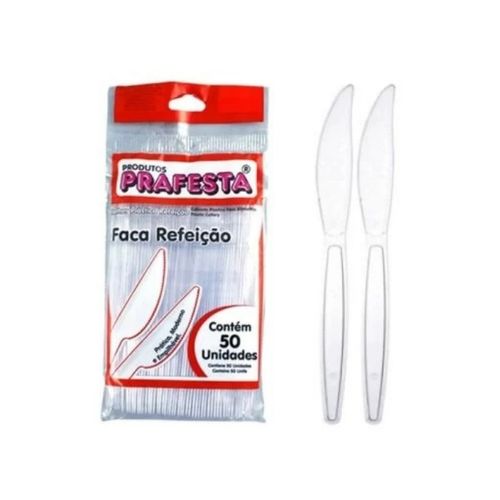 FACA REFEICAO PRAFESTA CRISTAL C/50 C/50