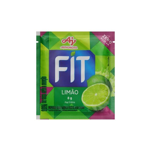 Refresco Em Po Fit Zero Limao 8G