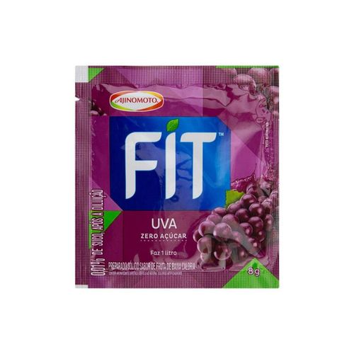 Refresco Em Po Fit Zero Uva 8G
